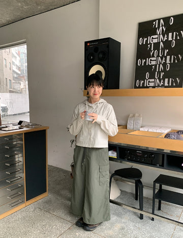 Hanako Banding Cargo Long Skirt